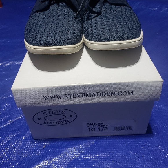 Steve Madden Farver Blu Fabric - Picture 4 of 5